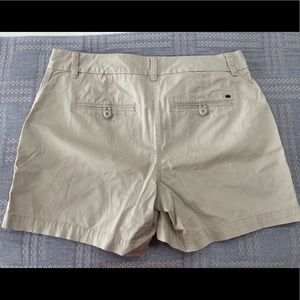 Crown and Ivy Khaki shorts.